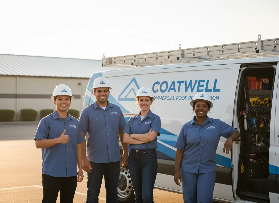 Commercial roof coating company in Cadet, MO